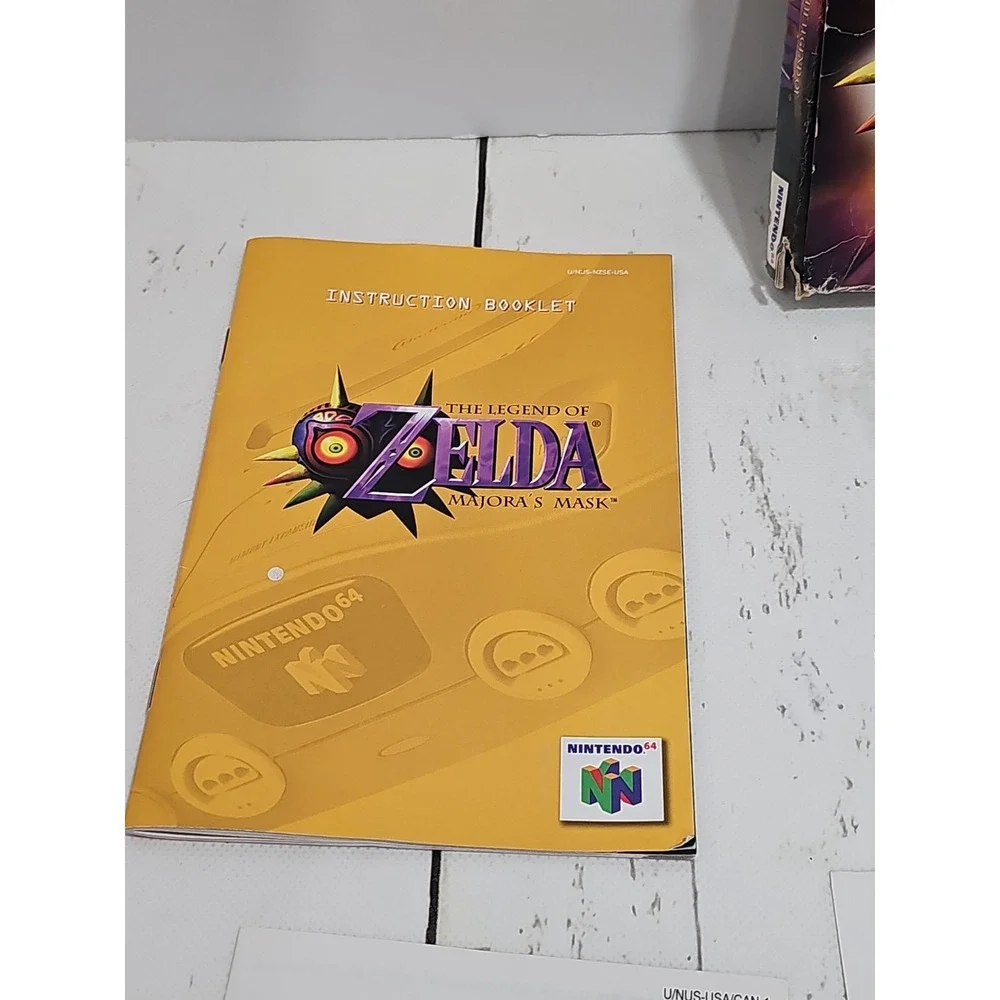 Zelda-Majora's Mask - Nintendo 64 (N64) SEE DESCRIPTION